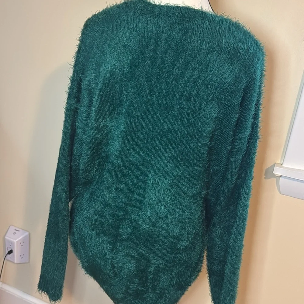 Show Me Your MuMu Feel‎ Good oversized Sweater in Emerald, Size S